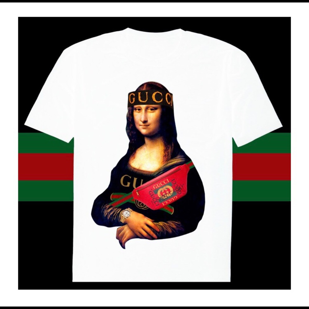 Mona Lisa graphic t shirt
